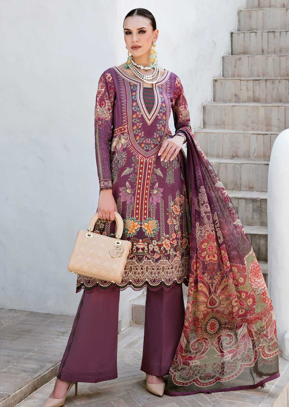 GML-04-R - Arya - Readymade - Gulaal Lawn Collection 2023 - Memsaab Online