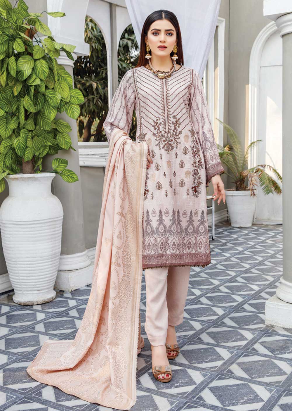 ABS-R-04 - Readymade - Haniya By Abisha Vol 53 2023 - Memsaab Online