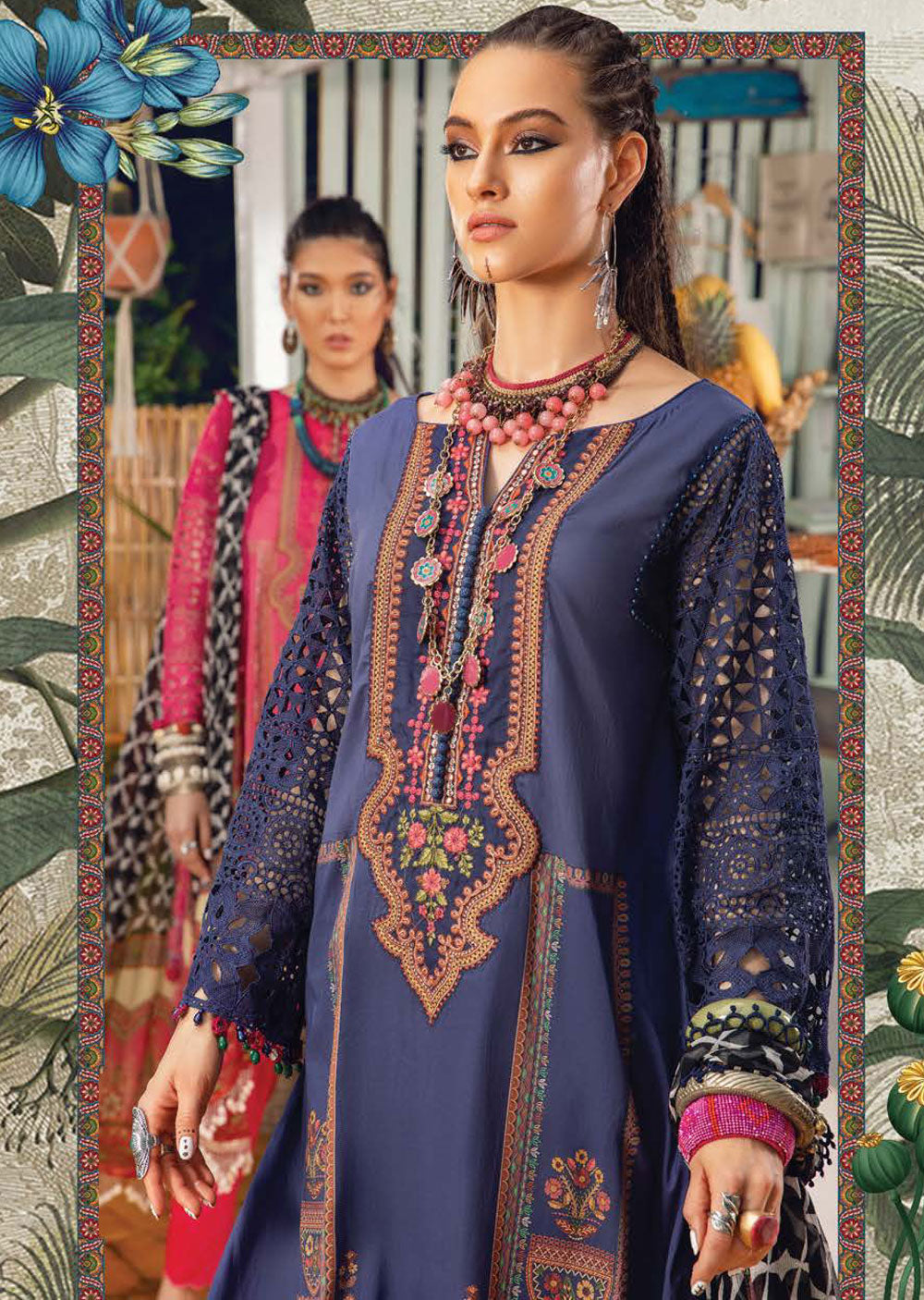 MSD-04R-B - Readymade - Maria.B M.Prints Eid Collection 2022 - Memsaab Online