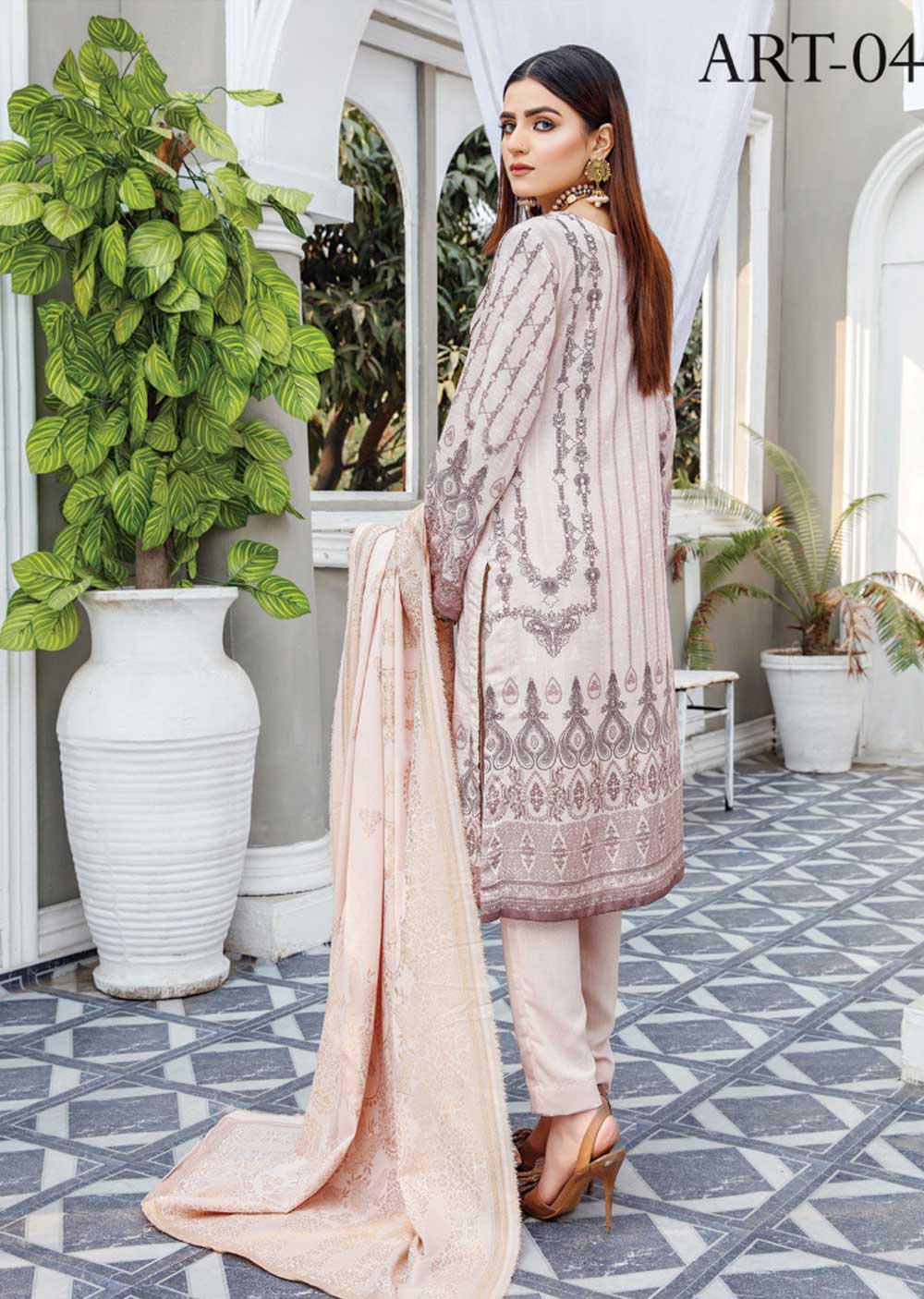 ABS-R-04 - Readymade - Haniya By Abisha Vol 53 2023 - Memsaab Online