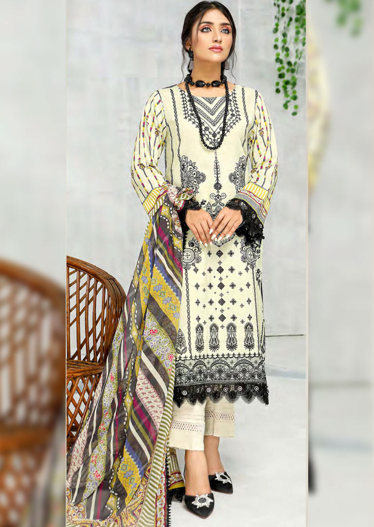 ES-05 - Unstitched - Winter Embroidered Vol 1 Collection by Eshaeman 2021 - Memsaab Online