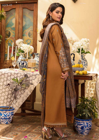 AJZB-05 - Unstitched - Zarq Barq Collection by Asim Jofa 2023 - Memsaab Online