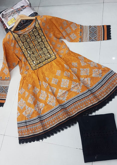 ZA763 - Readymade lawn Kurti - Memsaab Online