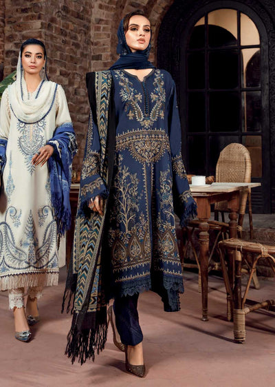 BSLN-03A - Unstitched - Maria.B Inspired Lawn Suit - Memsaab Online