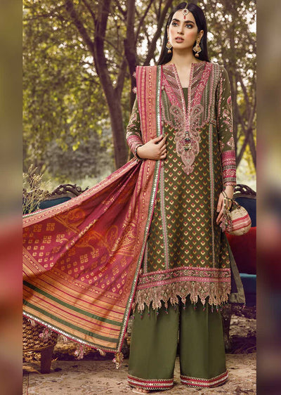 06 - Nour - Unstitched - Ankara Collection by Kiran Chaudhry 2022 - Memsaab Online