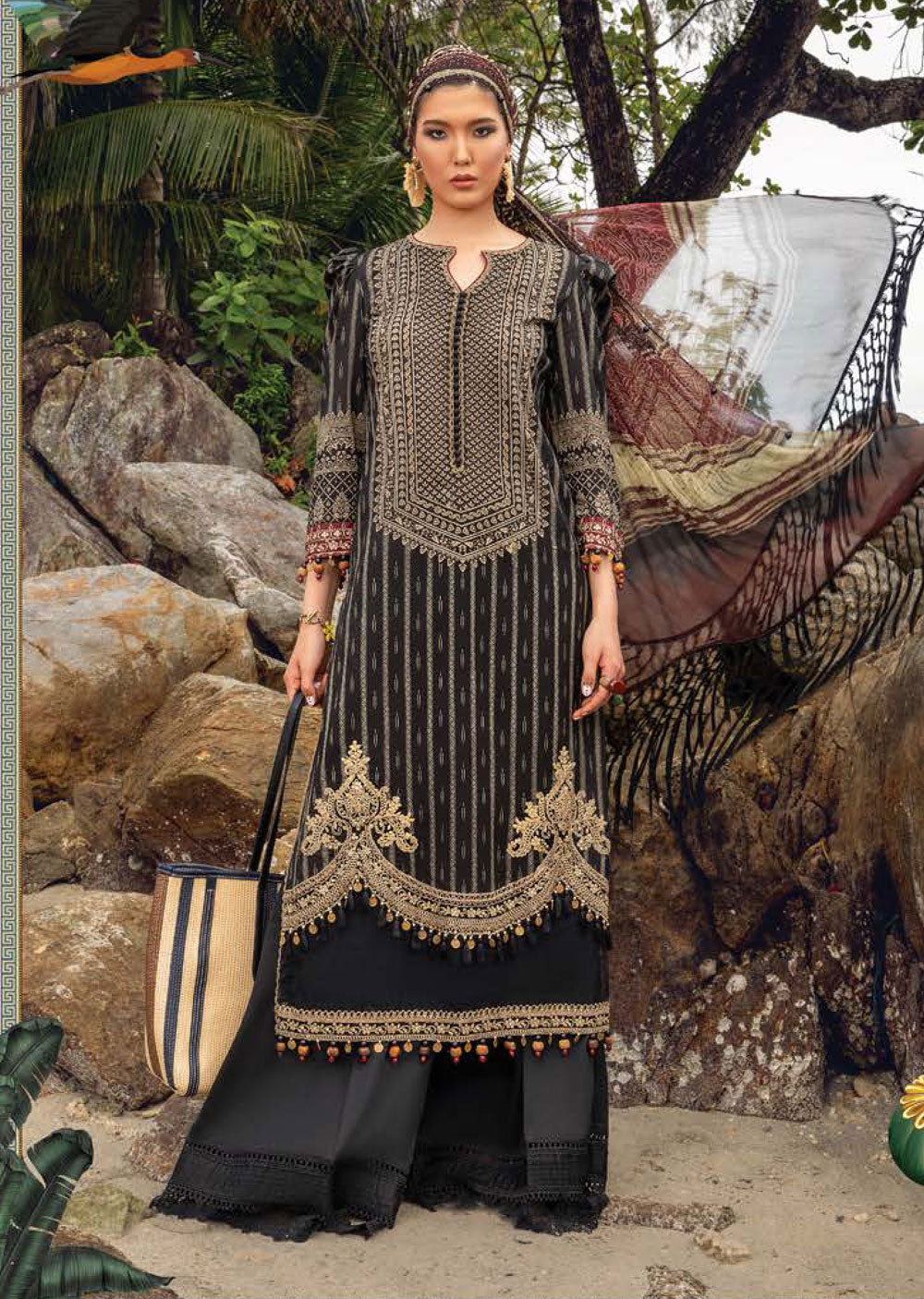 MSD-06R-B - Readymade - Maria.B M.Prints Eid Collection 2022 - Memsaab Online