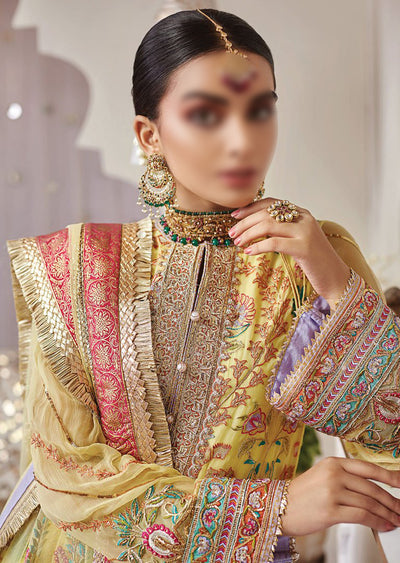 AN06 - SHAMSA- Unstitched - Nargis Wedding Collection by Anaya 2020 - Memsaab Online