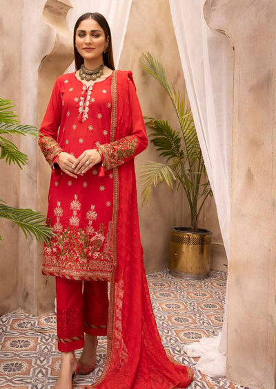 JH-777 - Unstitched - Pinks Collection by Johra Vol 4 2021 - Memsaab Online