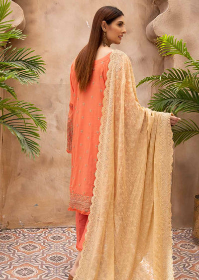 JH-779 - Unstitched - Pinks Collection by Johra Vol 4 2021 - Memsaab Online