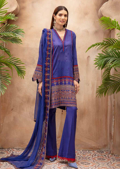 JH-782 - Unstitched - Pinks Collection by Johra Vol 4 2021 - Memsaab Online
