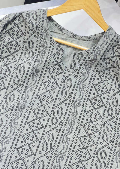 RGZ793H Readymade Floral Printed 2 Piece Khaddar Suit - Memsaab Online