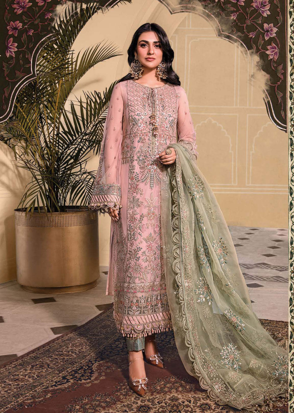 MSB07 - Unstitched - Maria.B Heritage Collection 2023 - Memsaab Online