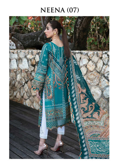 GML-07-R - Neena - Readymade - Gulaal Lawn Collection 2023 - Memsaab Online