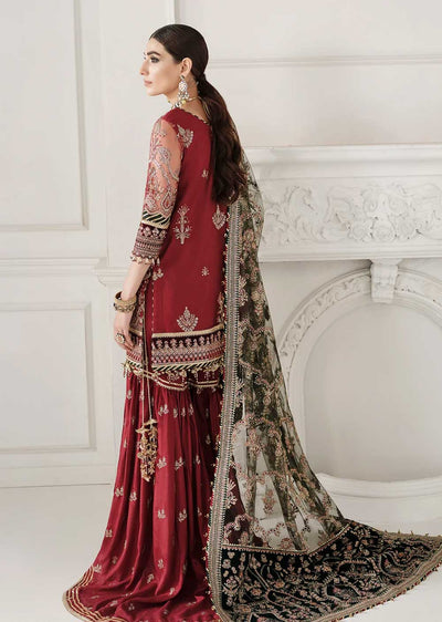 CHN-07 - Unstitched - Baroque Chantelle Embroidered Collection Vol 10 - Memsaab Online