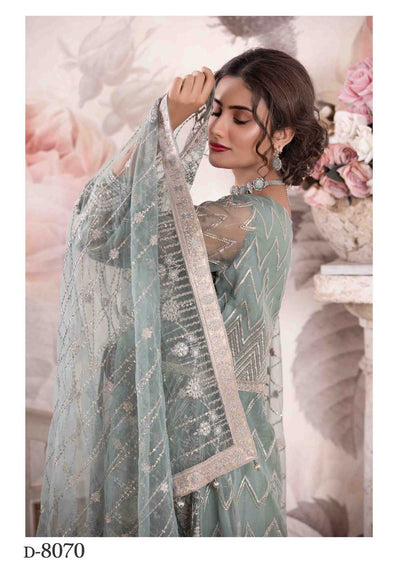 D-8070 - Unstitched - Le Luxe Collection by Tawakkal 2023 - Memsaab Online