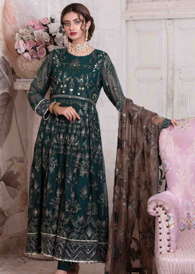 D-8078 - Unstitched - Le Luxe Collection by Tawakkal 2023 - Memsaab Online