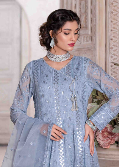 D-8086 - Unstitched - Le Luxe Collection by Tawakkal 2023 - Memsaab Online