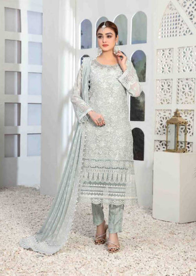 D-8213 - Unstitched - Raahi Collection by Tawakkal 2023 - Memsaab Online