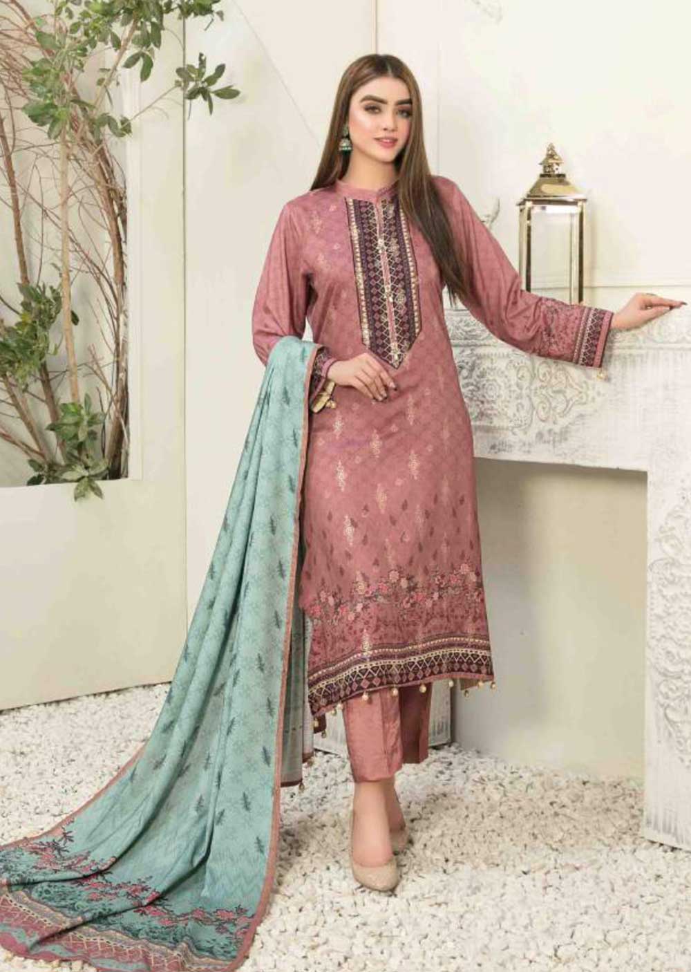 D-8282 - Unstitched- Mayna Collection by Tawakkal 2023 - Memsaab Online