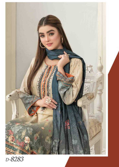D-8283 - Unstitched- Mayna Collection by Tawakkal 2023 - Memsaab Online