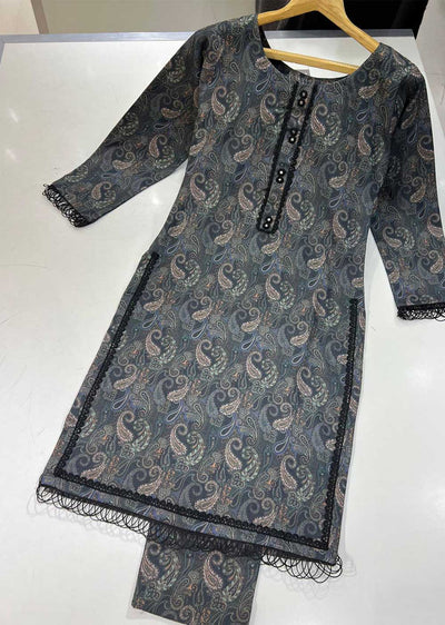 RGZ831 Readymade 2 Piece Dhanak Print Suit - Memsaab Online