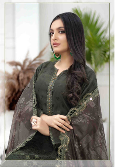 D-8352 - Unstitched - Gulmeena Collection by Tawakkal 2023 - Memsaab Online