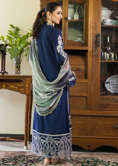 MHA-08-R - Readymade - Mahiymaan Luxury Lawn 2023 - Memsaab Online