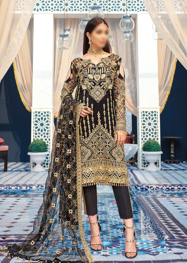 AD08 - SOUHAILE - Unstitched - Adila Gulaal Collection 2020 - Memsaab Online