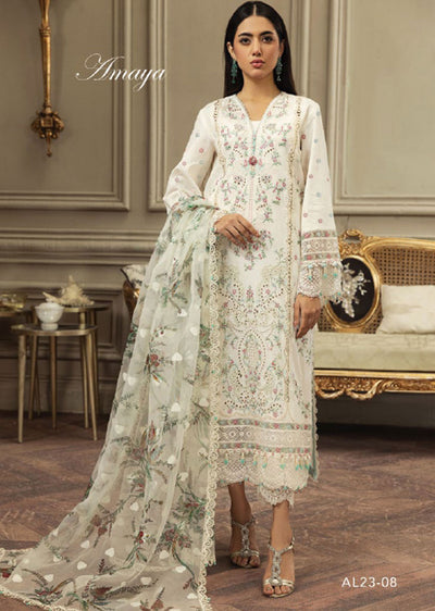ANK-08 - Unstitched - Anaya Luxury Festive Collection by Kiran Chaudhry 2023 - Memsaab Online