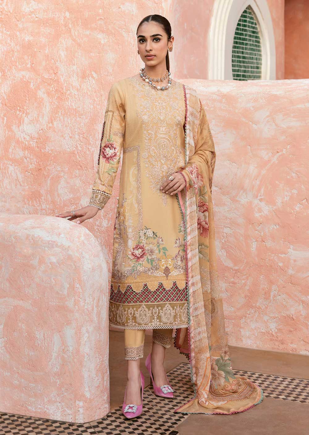 GML-08-R - Ruhab - Readymade - Gulaal Lawn Collection 2023 - Memsaab Online