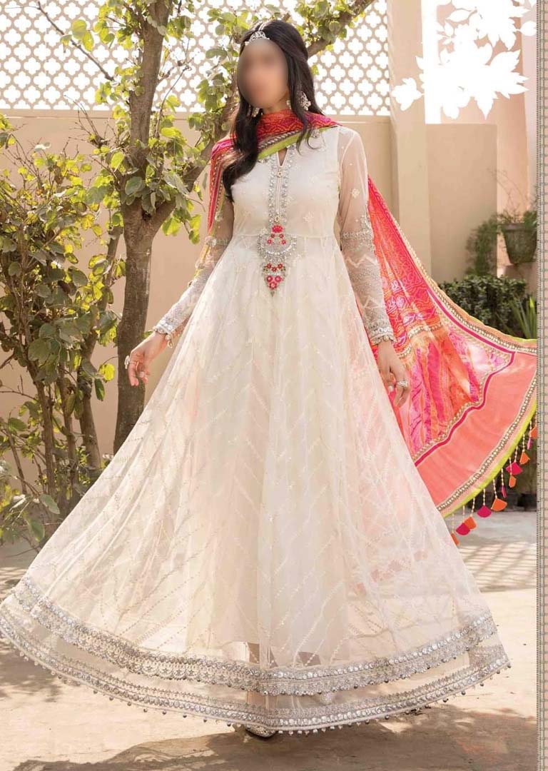 MBDL-08 Unstitched Maria B Eid Collection 2021 - Memsaab Online