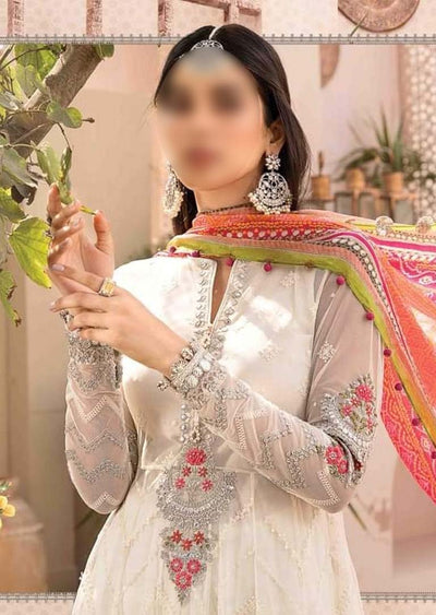 MBDL-08 Unstitched Maria B Eid Collection 2021 - Memsaab Online