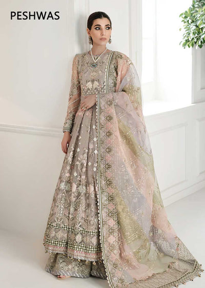 CHN-08 - Unstitched - Baroque Chantelle Embroidered Collection Vol 10 - Memsaab Online