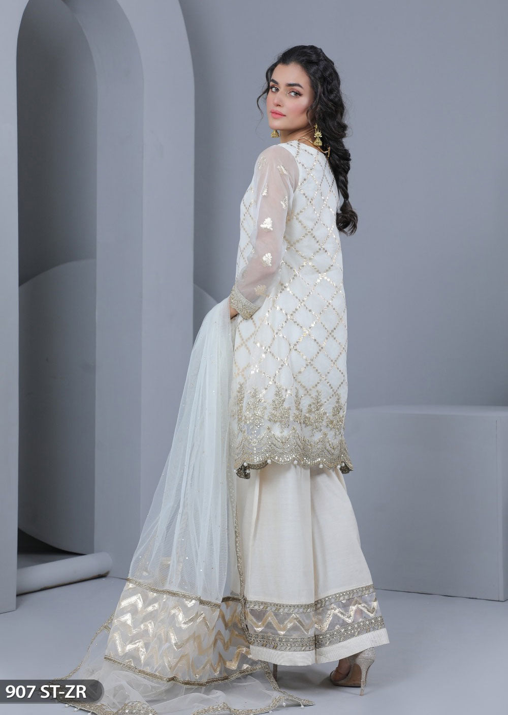 907 - Readymade Sha Posh Suit - Memsaab Online