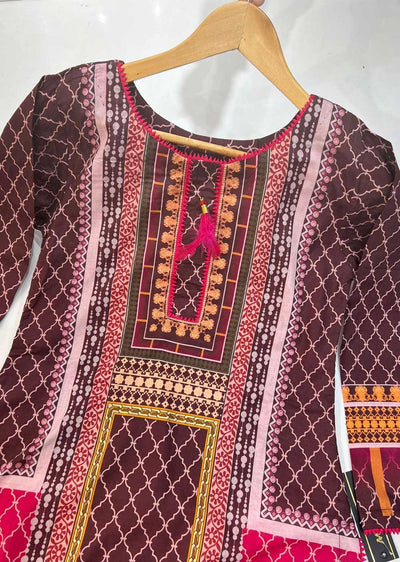 PSK908 Readymade Pret Lawn Kurti - Memsaab Online