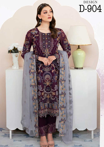 D-904-R - Readymade - Rangoon By Ramsha Collection Vol 9 2023 - Memsaab Online