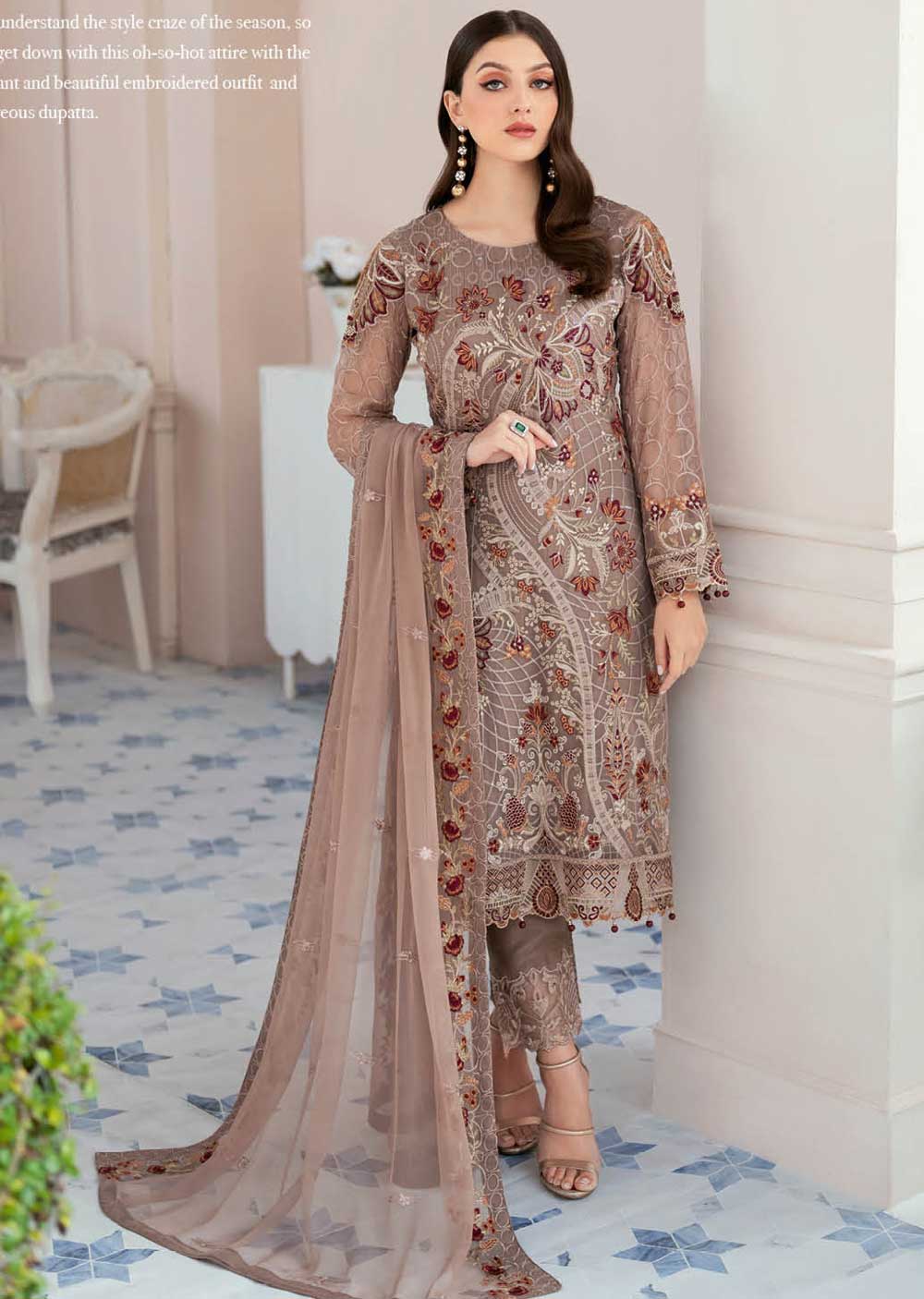 D-905-R - Readymade - Rangoon By Ramsha Collection Vol 9 2023 - Memsaab Online