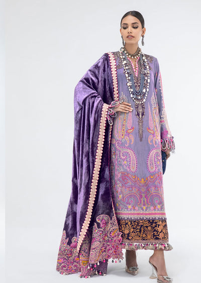 SD-02-A - Unstitched - Teri Qasam Luxury Shawl Collection by Sana Safinaz - Memsaab Online