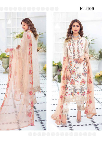 F-2109 - Readymade - Ramsha Chiffon Collection Vol 21 - Memsaab Online