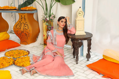 SRB9949 - Daniya - Pink Sehrish.B Designer - Memsaab Online